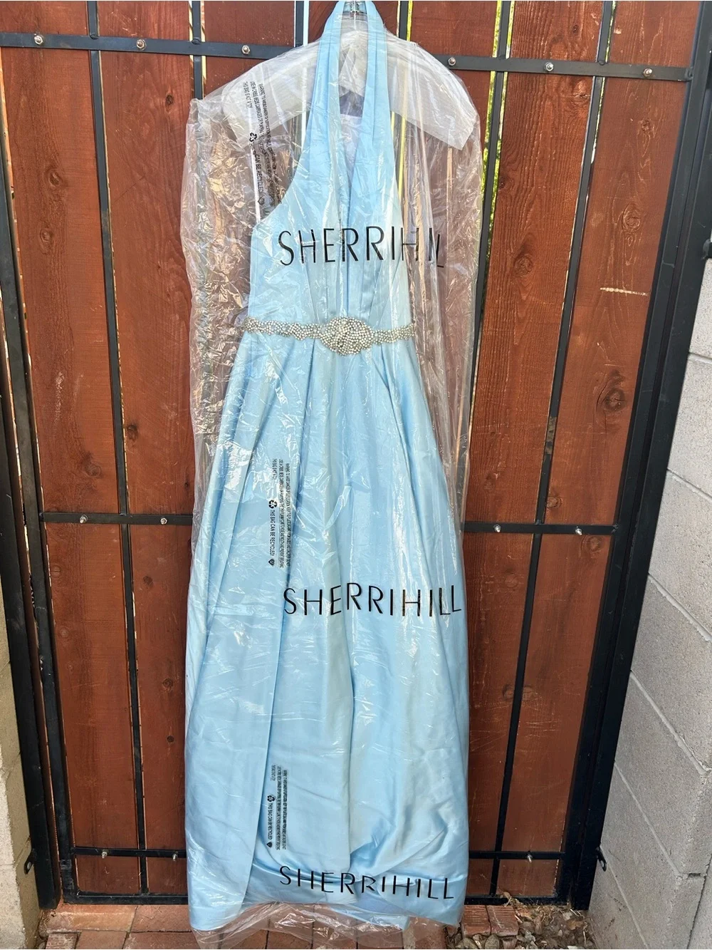 Sherri hill 51588 Ball Gown Light blue size 2 NWT